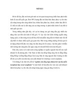 đề tài nghiên cứu tổng hợp ethanol từ cây lúa miến (sorghum hay sweet sorghum)