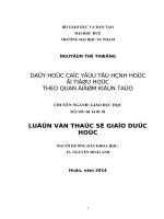 dạy học các yếu tố hình học ở tiểu học theo quan điểm kiến tạo