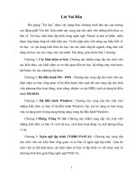 bài giảng tin học đại cương