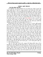 Phân dạng và phương pháp giải các bài toán hóa học 8