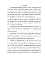 ĐỀ TÀI: Phân tích thực trạng tình hình quản lý chất lượng của công ty Rượu Hà Nội
