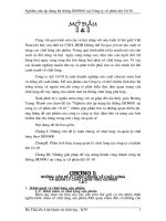 ĐỀ TÀI: Phân tích thực trạng quản lý chất lượng tại công ty cổ phần Dệt 10 10