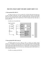 PHƯƠNG PHÁP GHÉP nối điều KHIỂN BIẾN tần