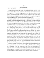 sự đa dạng thành phần loài và phân bố của tảo lục phù du ở sông hương và sông bồ, tỉnh thừa thiên huế