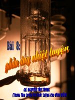 bài giảng hóa học phẩn phản ứng nhiệt luyện