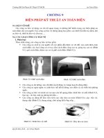 biện pháp kỹ thuật an toàn điện