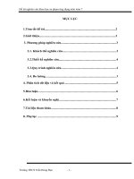 phân tích bài toán trước khi giải nhằm rèn luyện kỹ năng rèn toán của học sinh lớp 7a9 trong phân môn hình học chương ii