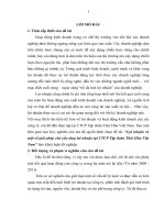 ĐỀ TÀI: Lợi nhuận và một số giải pháp chủ yếu tăng lợi nhuận tại CTCP Tập Đoàn Thái Hòa Việt Nam