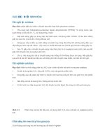 tìm hiểu các đặc điểm sinh hóa