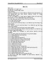 Hoàn thiện công tác kế toán bán hàng và xđkqkd tại Công Ty TNHH DAIICHI VIỆT NAM