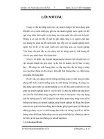 ĐỀ TÀI: Giải pháp nâng cao hiệu quả hoạt động của hệ thống quản lý chất lượng tại công ty cổ phần vận chuyển