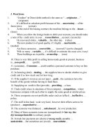 Đề thi tiếng anh vào ngân hàng maritime bank