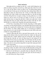 ĐỀ TÀI: Nghiên cứu khả năng đối kháng và tiềm năng ứng dụng của một số chủng trichoderma phân lập từ RNM trên một số nấm bệnh thực vật