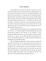 ĐỀ TÀI: Nghiên cứu hoàn thiện quy trình sử dụng bã sắn trước và sau lên men thu enzyme để nuôi trồng nấm ăn