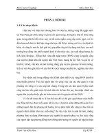 ĐỀ TÀI: Nghiên cứu phát triển du lịch sinh thái dùa vào cộng đồng ở xã Vùng Đệm Nam Phú huyện Tiền Hải  Thái BÌNH