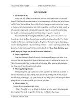 ĐỀ TÀI: Hoàn thiện hệ thống quản lý chất lượng tại công ty Nec Tokin Electronics Việt Nam