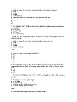 Tổng hợp câu hỏi trắc nghiệm thi tuyển vào ngân hàng SHB