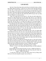 ĐỀ TÀI: Một số giải pháp nhằm thúc đẩy hoạt động bán hàng của công ty TNHH Viễn Đông II