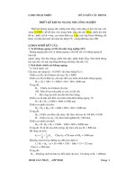 đồ án kết cấu thép II thiết kế khung ngang nhà công nghiệp