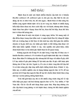 ĐỀ TÀI: Nghiên cứu biểu hiện gen mã hóa kháng nguyên bảo vệ PA của vi khuẩn Bacillus Anthracis