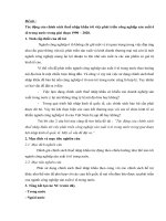 tác động của chính sách thuế nhập khẩu tới việc phát triển công nghiệp sản xuất ô tô trong nước trong giai đoạn 1990 – 2020