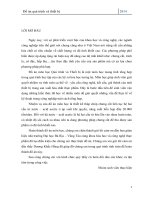 thiết kế tháp chóp chưng cất liên tục hệ hai cấu tử nước – acid acetic ở áp suất khí quyển, năng suất hỗn hợp đầu 20 000 tấn trên năm