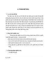 lập dự án kinh doanh quán cà phê student tại hà nội