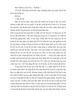 phát triển đô thị bền vững và những chiến lược phát triển