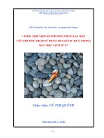 Phối hợp một số phương pháp dạy học với phương pháp sử dụng bản đồ tư duy trong dạy học Lịch Sử 6