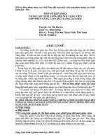 SKKN một số biện phấp nâng cao chất lượng đội ngũ giáo viên góp phần nâng cao chất lượng dạy học