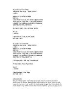 giải pháp nâng cao chất lƣợng cho vay trung và dài hạn đối với doanh nghiệp tại ngân hàng vietcombank chi nhánh thành công