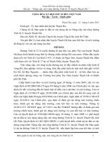 bản cam kết bảo vệ môi trường dự án đường giao thông tỉnh lộ