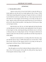 hoàn thiện tổ chức công tác kế toán nguyên vật liệu với việc nâng cao hiệu quả sử dụng nguyên vật liệu tại công ty tnhh chính quỳnh