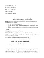 vấn đề bạo lực gia đình