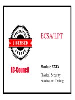 LPTv4  module 29 physical security penetration testing