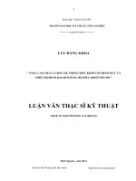 nâng cao chất lượng hệ thống điều khiển ổn định mức và nhiệt độ bình bao hơi bằng bộ điều khiển pid mờ