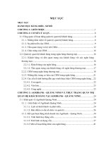 quản trị quan hệ khách hàng tại agribank - quảng ninh