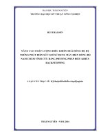 nâng cao chất lượng điều khiển hòa đồng bộ hệ thống phát điện sức gió sử dụng máy điện đồng bộ nam châm vĩnh cửu bằng phương pháp điều khiển backstepping
