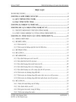 Đồ án Thiết kế hệ thống xử lý nước thải dệt nhuộm công suất 1500m3ngày đêm