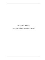 đồ án tốt nghiệp thiết kế tổ chức thi công trụ t2