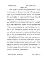 tăng cường thu hút và sử dụng vốn fdi vào tỉnh quảng ninh