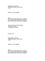 một số giải pháp nhằm nâng cao hiệu quả sử dụng vốn lưu động tại công ty tnhh quang phượng