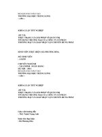 thực trạng và giải pháp về quản trị tín dụng thương mại của công ty cổ phần thương mại và giao nhận vận chuyển hưng phát