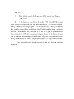 Đề tài phân tích các nguyên tắc đa dạng hóa xã hội hóa các hoạt động an sinh xã hội và giải quyết tình huống