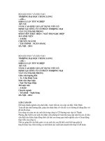 nâng cao hiệu quả sử dụng vốn cố định tại công ty cổ phần thƣơng mại vận tải thanh phong