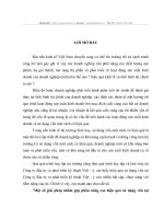 một số giải pháp nhằm góp phần nâng cao hiệu quả sử dụng vốn tại công ty đầu tư và phát triển