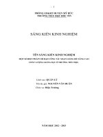 skkn một số biện pháp nâng cao chất lượng soạn, giảng ở trường tiểu học