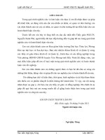 một số giải pháp nâng cao hiệu quả quản lý vốn nhà nước trong dự án đầu tư xây dựng cải tạo, nâng cấp hệ thống sông ngũ huyện khê huyện yên phong-tỉnh bắc ninh