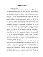 chất triết luận trong trường ca thanh thảo