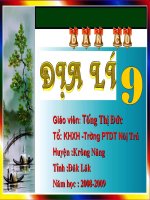 thuyết trình địa lý - cộng đồng các dân tộc việt nam